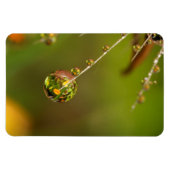 Waterdruppel dicht magneet (Horizontaal)