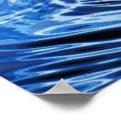 Waterdruppel Poster (Hoek)