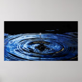 Waterdruppel Poster (Voorkant)