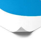 Waterdruppel Poster (Hoek)