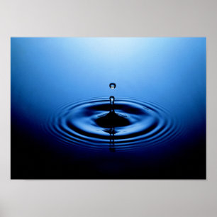 Waterdruppel Poster