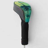 Waterdruppel spatten in water Driver Best Golfheadcover (Schuin)