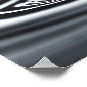 Waterdruppelmacro Poster (Hoek)