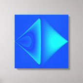 Waterdruppelonttrekking Canvas Afdruk (Voorkant)