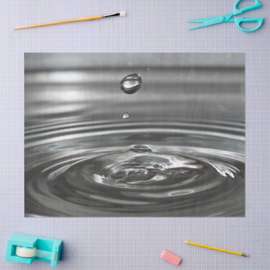 waterdruppelpapier tissuepapier (Craft)