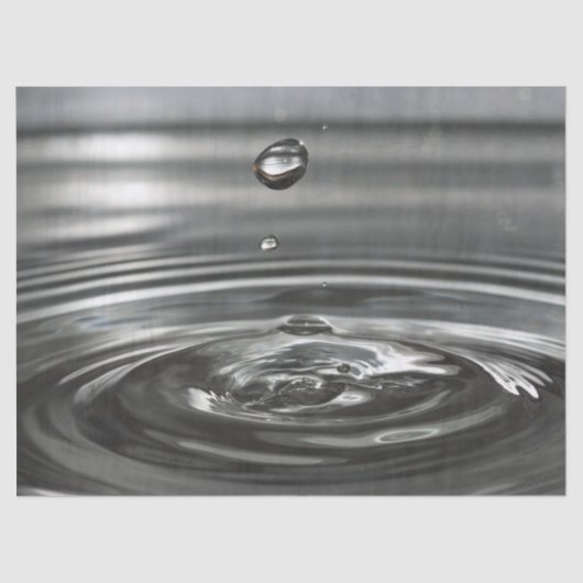 waterdruppelpapier tissuepapier (Voorkant)