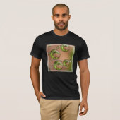 Waterdruppelreflectie T-shirt (Voorkant volledig)