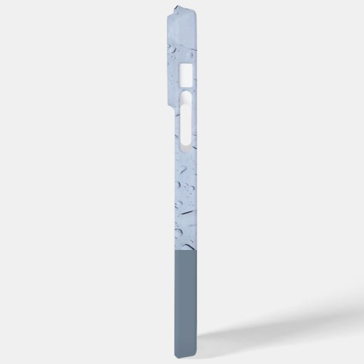 Waterdruppels Abstract Monogram Initialen Grijs Aa Case-Mate iPhone Case (Achterkant / Links)