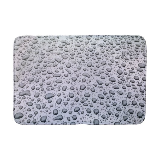Waterdruppels Badmat (Voorkant)