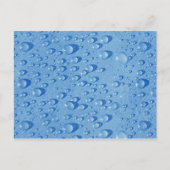 Waterdruppels Briefkaart (Voorkant)