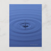 Waterdruppels Briefkaart (Voorkant)
