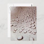 Waterdruppels Briefkaart (Voorkant / Achterkant)