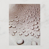 Waterdruppels Briefkaart (Voorkant)