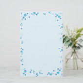 Waterdruppels Briefpapier (Staand voorkant)