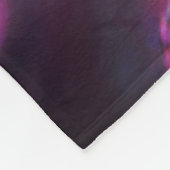 Waterdruppels Fleece Deken (Hoek)