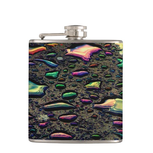 Waterdruppels Heupfles (Voorkant)