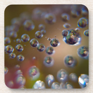 Waterdruppels in beweging bier onderzetter