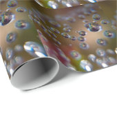 Waterdruppels in beweging cadeaupapier (Rol Hoek)