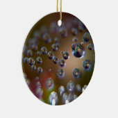 Waterdruppels in beweging keramisch ornament (Rechts)