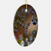 Waterdruppels in beweging keramisch ornament (Rechts)