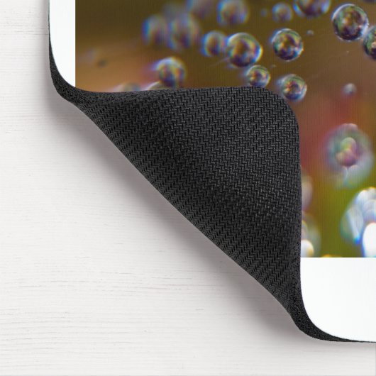 Waterdruppels in beweging muismat (Hoek)