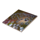 Waterdruppels in beweging tegeltje (Zijkant)