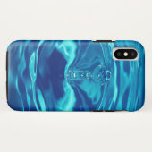 Waterdruppels iPhone X stevige telefoontas Case-Mate iPhone Case (Achterkant (horizontaal))