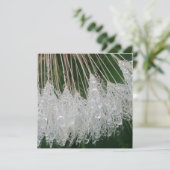 Waterdruppels Kaart (Staand voorkant)