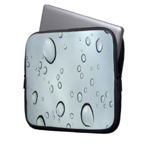 Waterdruppels Laptop Sleeve