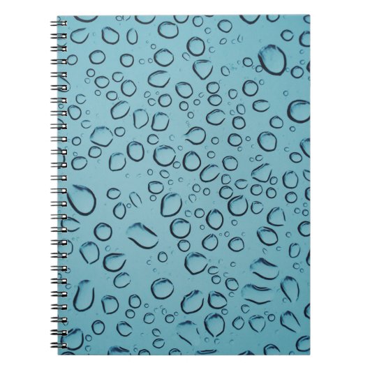 Waterdruppels Notitieboek (Voorkant)
