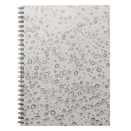 Waterdruppels Notitieboek (Voorkant)