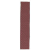 Waterdruppels op Crimson Metal Medium Tafelloper (Voorkant)