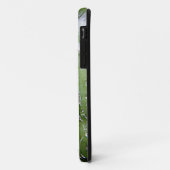 Waterdruppels op een groen blad Case-Mate iPhone case (Achterkant/links)