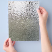 Waterdruppels op glas flyer (Hand)