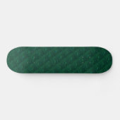 Waterdruppels op groen metaal skateboard (Horizontaal)
