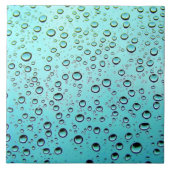 Waterdruppels op het raam tegeltje (Voorkant)