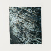 Waterdruppels op het waterlichaam wandkleed (Voorkant)