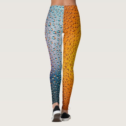 WATERDRUPPELS OP LEGGINGS (Achterkant)