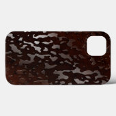 Waterdruppels: pompwater op houten graan Case-Mate iPhone case (Achterkant (horizontaal))
