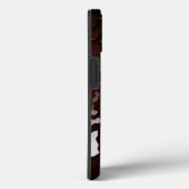 Waterdruppels: pompwater op houten graan Case-Mate iPhone case (Achterkant / Rechts)