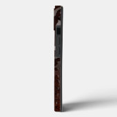 Waterdruppels: pompwater op houten graan Case-Mate iPhone case (Achterkant / Links)