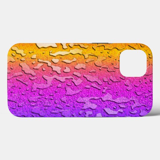 Waterdruppels: Regen en regenbogen Case-Mate iPhone Case (Achterkant (horizontaal))