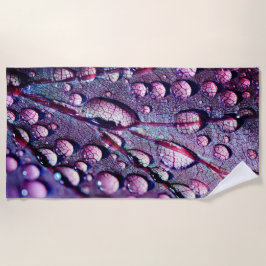 Waterdruppels Strandlaken