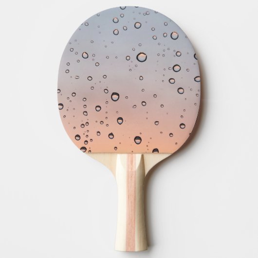 Waterdruppels Tafeltennisbatje (Voorkant)