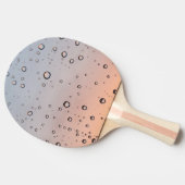 Waterdruppels Tafeltennisbatje (Zijkant)