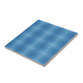 Waterdruppels tegen blauwe lucht tegeltje (Zijkant)