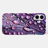 Waterdruppels telefoonhoesje Case-Mate iPhone case (Achterkant (horizontaal))