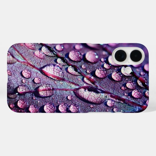 Waterdruppels telefoonhoesje Case-Mate iPhone case (Achterkant (horizontaal))