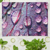 Waterdruppels Theedoek (Gevouwen)