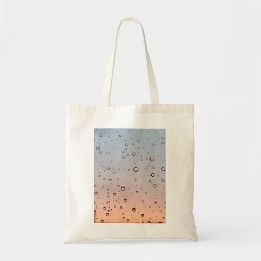 Waterdruppels Tote Bag (Voorkant)